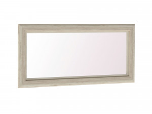 Зеркало Мале Дуб галифакс белый  120х55