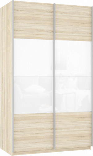 Прайм 2-х дверный (фасад комби ) зеркало/ЛДСП  1200