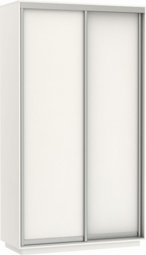 Шкаф-купе 2-х створчатый Экспресс белый 140х60х220
