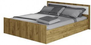 Кровать двуспальная 160х200 Евр Крафт/Белый