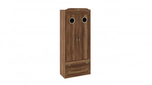 Шкаф комбинированный для одежды с иллюминатором «Навигатор» (Дуб Каньон)