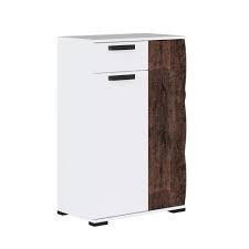 Комод 1 ящик  Арбе белый/палермо бруно 65х101х38
