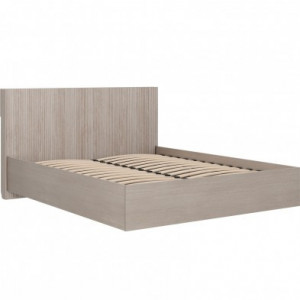 Кровать двуспальная с ортопедическим основанием Муза Тира/Кадена вуд 160х200