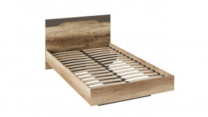 Кровать «Пилигрим» Каньон светлый, Фон серый 2036х1250мм