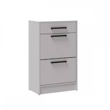 Обувница 1 ящик Кевин белый 60х99х36