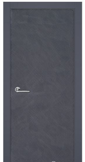 Дверь межкомнатная аэлита Demand 3 серая 200х70