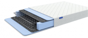 Матрас SOLO с  120х200 Зависимые пружины Bonnel с рамкой