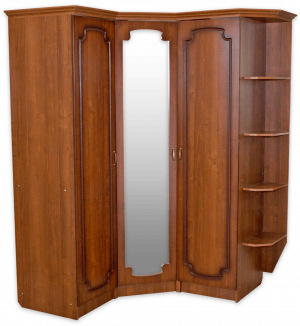Шкаф Угловой распашной с зеркалом