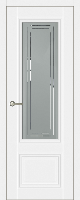 Дверь межкомнатная Карда К-41 белый софт