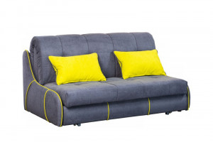 Диван прямой серый Сан-Ремо 160 см.