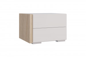 Тумба 2-ящика прикроватная Лира ДУБ АНДРЕА 50х44х39