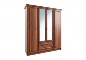 ШКАФ 4-СТВ С ЗЕРКАЛОМ ЯННА ЯН 06 197см