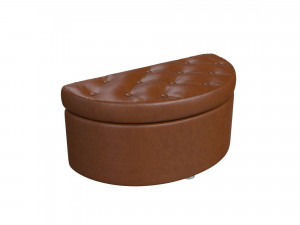 Банкетка «Луна» цвет коричневый