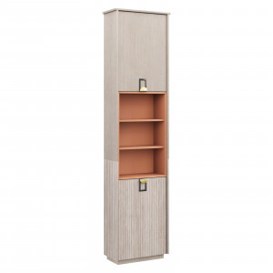 Пенал однодверный  Муза ТИРА / КАДЕНА ВУД  50х55х220