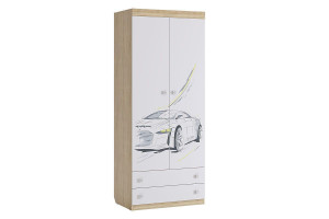 Форсаж Шкаф комбинированный (с ящ. 2-створчатый)