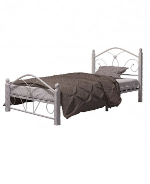 Кровать Селена 1  белая 90х200