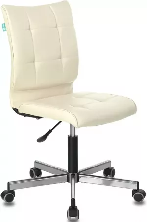 Кресло компьютерное CH-330M бежевый, экокожа / Кресло для офиса, детской комнаты, для школьника, ребенка