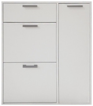 Обувница №4 Дели  корпус белый 96х102х33