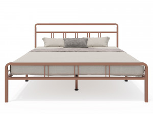 Кровать  двухспальная  Леон бронза 180х200