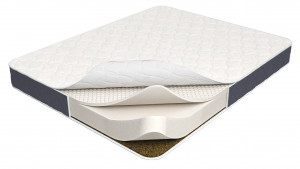 Матрас 140х200 см Эластик Кокос MODEL Y Трикотаж White