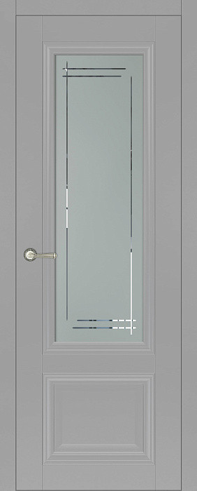 Дверь межкомнатная Карда К-41 графит софт