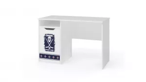 Стол письменный детский СПОРТ Синий 75х110х55