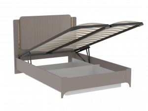 Кровать двухспальная 160х200 с подъемным механизмом Сиде  мокко