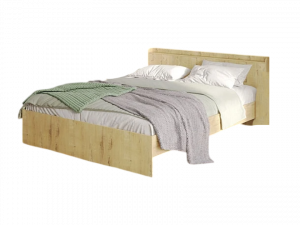 Кровать двуспальная  без ПМ Борд Бунратти 160х200