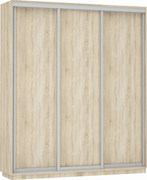 Шкаф-купе 3-х створчатый Экспресс Элемент сонома 210х60х220