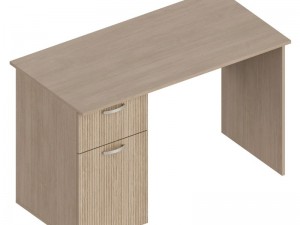 Стол писменный левый Ева тира 120х60х76