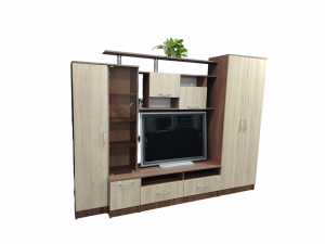 гостиная Оскар-5 Дуб сонома 250х45х192