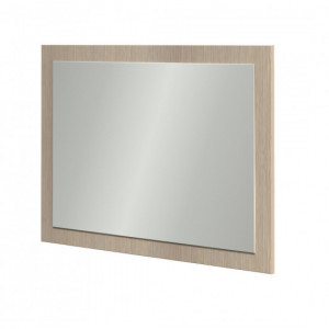 Зеркало Фиеста ясень светлый/ясень темный 60х80