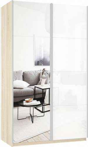 Прайм 2-х дверный (фасад стекло/зеркало)   1400