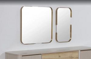 Зеркало Sanvito Санвито Bellona (Турция) золото 69х69