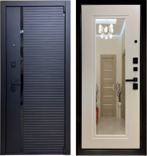 Дверь входная Марсель Белый матовый