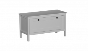 Тумба низкая широкая Фрея  Белый 94х40х52