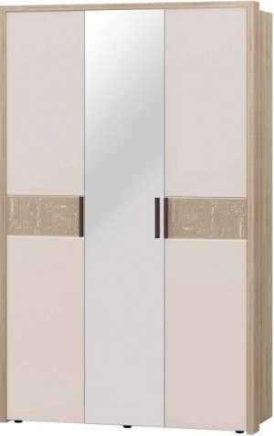 Шкаф 3-дверный с зеркалом Кашемир 1410 900.12