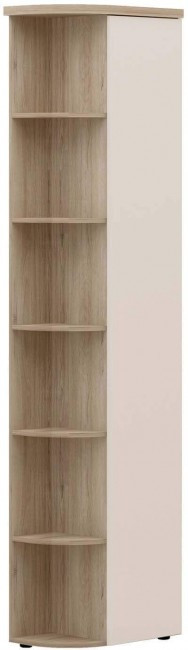 Стеллаж угловой (лев/прав) Кашемир 900.17 33х58х227