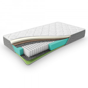 Матрас M-304 на независимом пружинном блоке и пеной с эффектом памяти 120х200