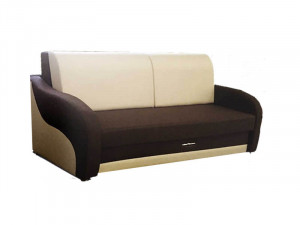 Диван прямой раскладной Дуэт бежевый  225см