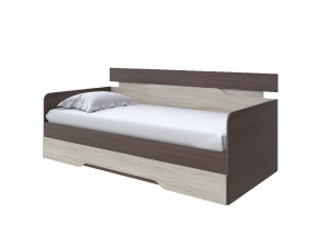 Кровать односпальная Milton 90х190 Ясень Шимо Темный Ясень Шимо Светлый