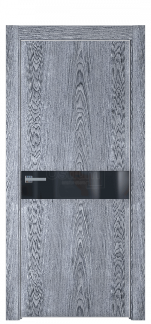 Межкомнатная дверь А27 ДO бетон темный 80х200