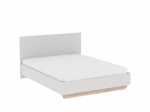 Кровать двухспальная Аврора дуб мария кашемир 160х200