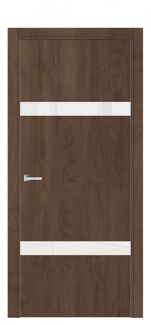 Межкомнатная дверь А5 ДО бакаут золотой из Экошпона 80х200