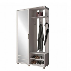 Прихожая Ларго-2 Белый 115х42х210