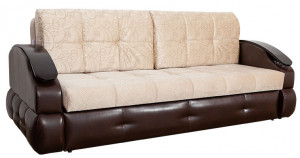 Диван прямой раскладной НПБ Адель бежевый 243см