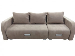 Диван универсальный раскладной ППУ Афина бежевый 240х100 см