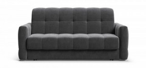 Диван прямой  Диван BOSS Sleep 160 велюр Monolit серый Аккордион 198х91х119
