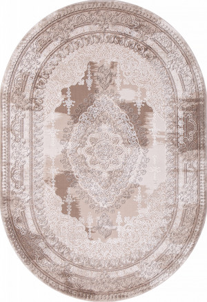 ARMINA Ковер Овал Коричневый 1.6х2.3