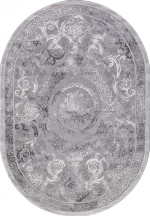 ARMINA Ковер Овал Серый 1.6х2.3